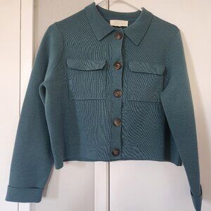 Sezane Betty Cardigan in Sage Size S